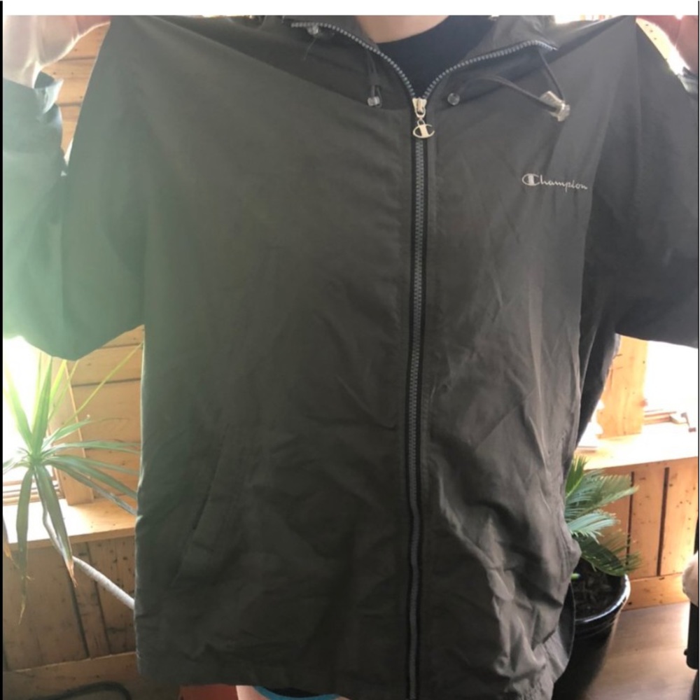 grey champion windbreaker